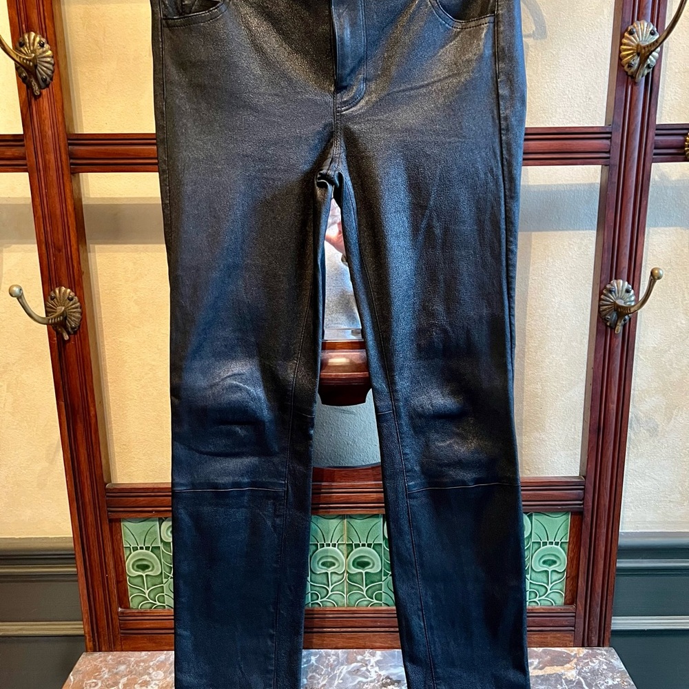 Vince Leather Pants